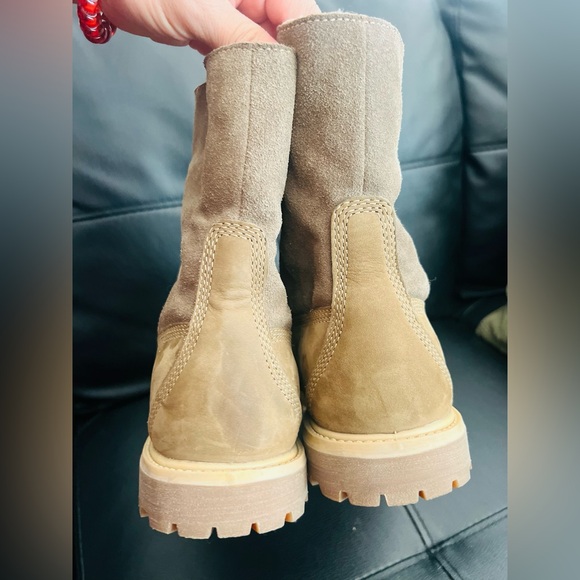 Women's Timberland Authentics Waterproof Roll-Top Boot size 9 brown - Picture 13 of 15